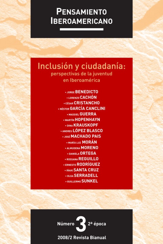 Revista de Pensamiento Iberoamericano n.3: Inclusión y ciudadanía, perspectivas de la juventud en Iberoamérica (ES)