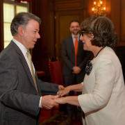 Diálogo con Presidente Santos en el camino hacia la Cumbre