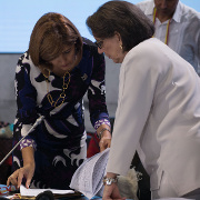 Canciller colombiana, María Ángela Holguín, agradece apoyo de la SEGIB durante estos dos años de Secretaría Pro Témpore