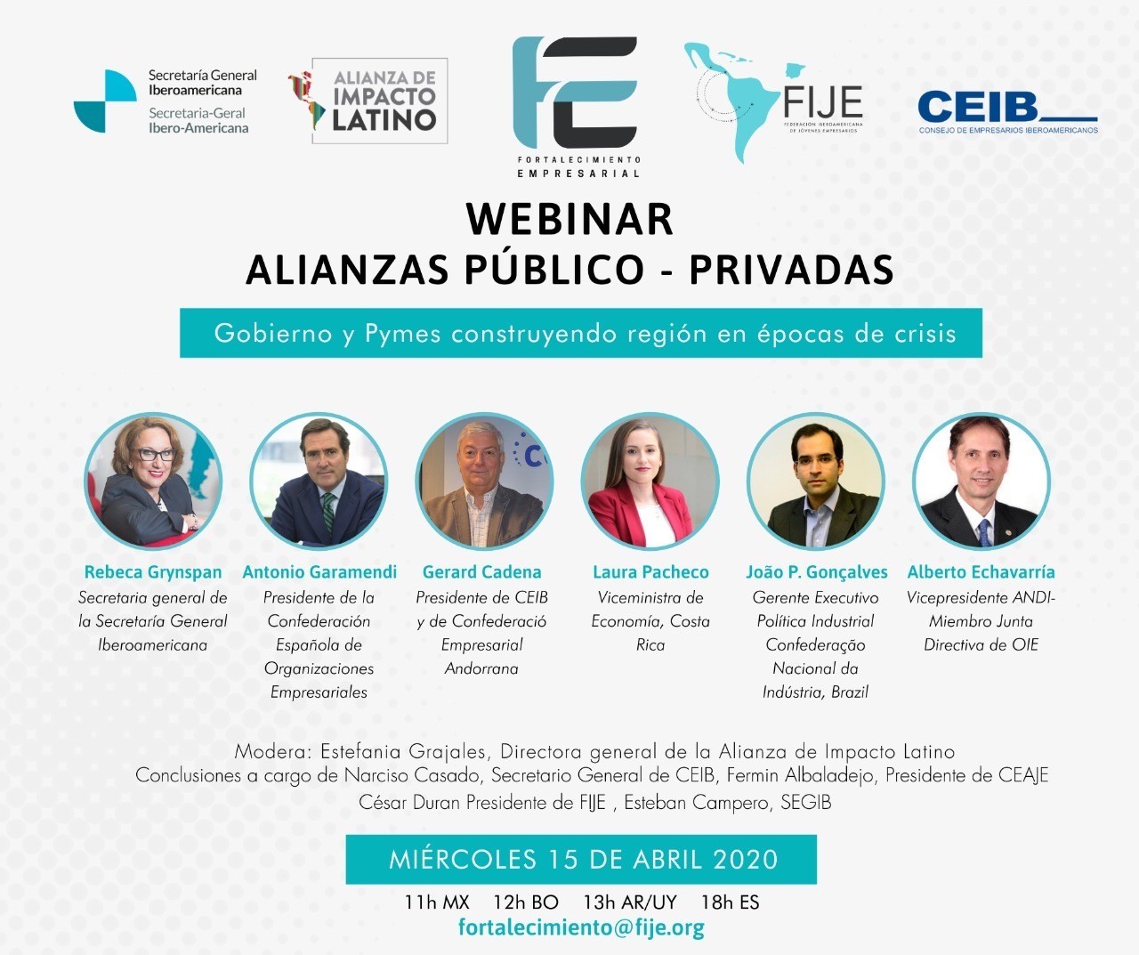 Alianzas público-privadas: construyendo región en épocas de crisis