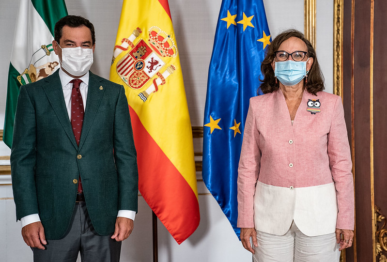 A Secretária-Geral Ibero-americana realiza uma visita oficial à Andaluzia (Espanha)