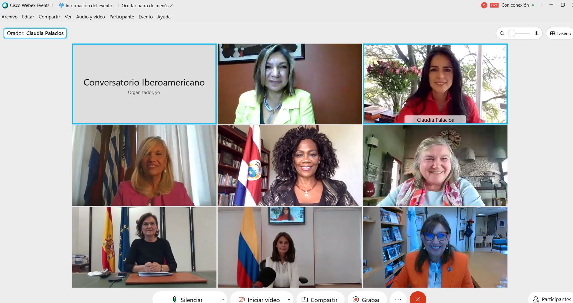 Vicepresidentas y líderes de organismos multilaterales de Iberoamérica hacen un llamado para asegurar la participación igualitaria de las mujeres en todas las áreas de decisión