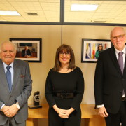 Segib rinde homenaje a Iglesias y Grynspan por su labor al frente de la institución