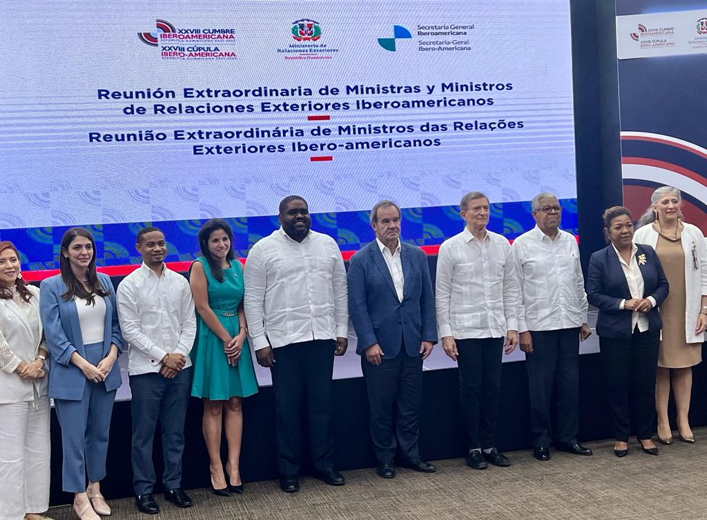 Cancilleres de Iberoamérica avanzan agenda de la Cumbre presidencial que se celebrará en República Dominicana en 2023