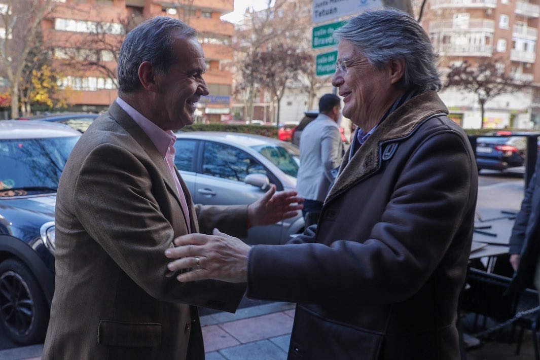 El presidente Lasso se encuentra con el Secretario General Iberoamericano
