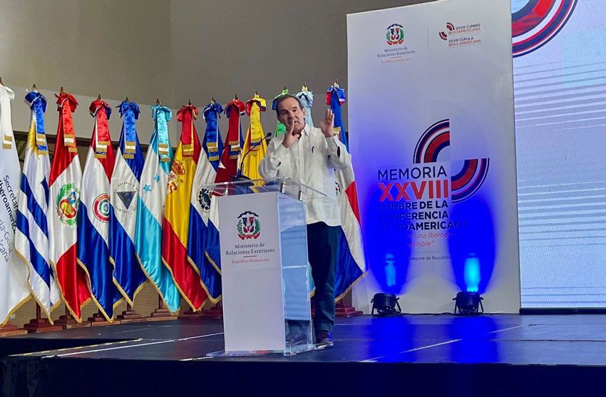Allamand reitera el compromiso de Iberoamérica ante los retos comunes