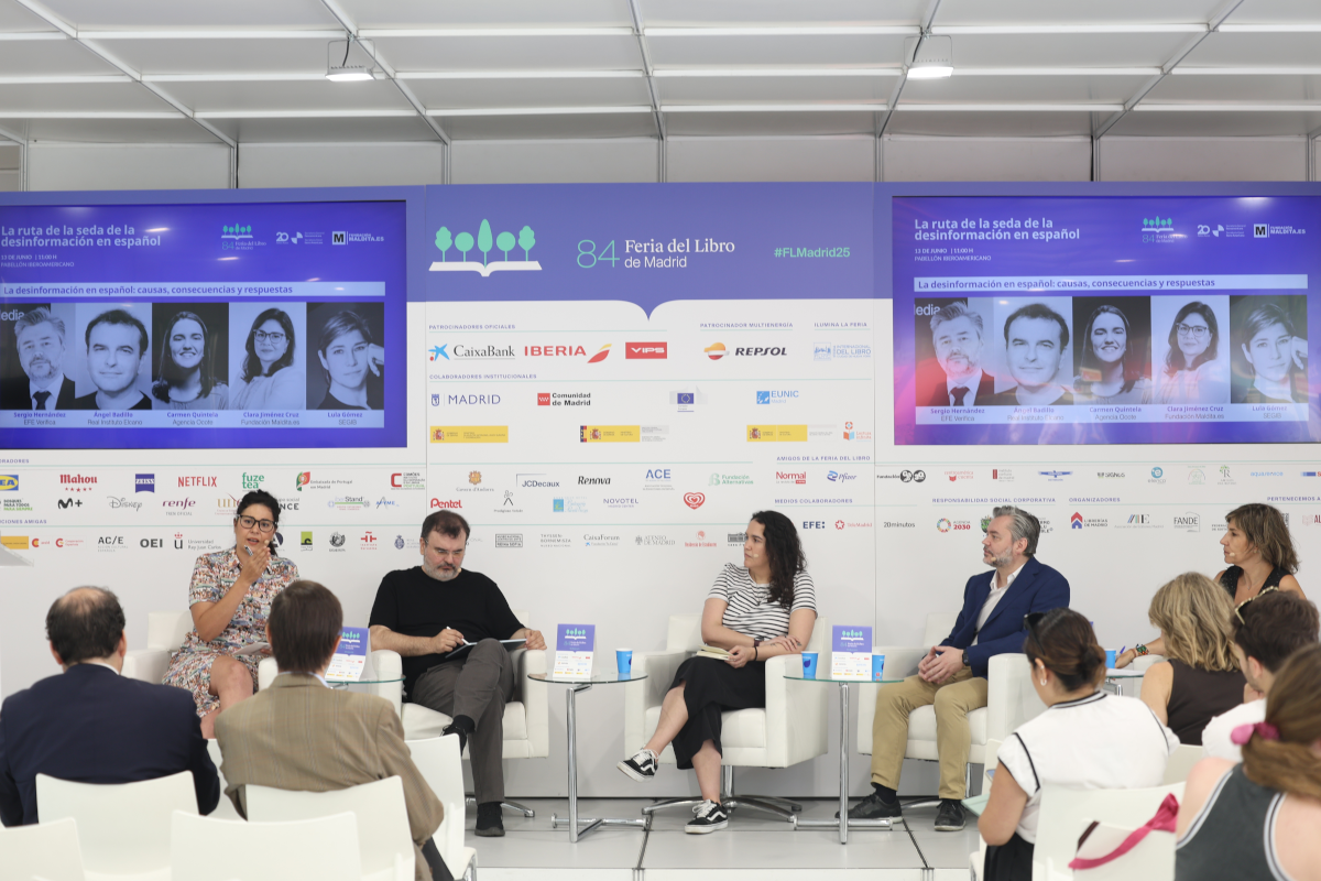 La Segib, la IA y la desinformación, en la Feria del Libro