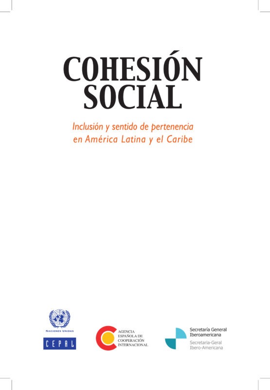 Coesão Social: Inclusão e Sentido de Pertença na América Latina e no Caribe