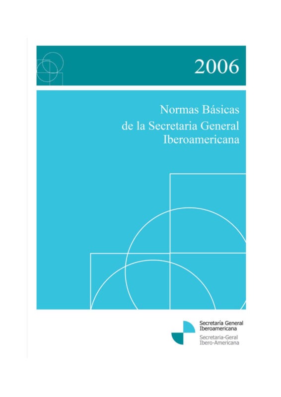 Normas Básicas de la Secretaría General Iberoamericana