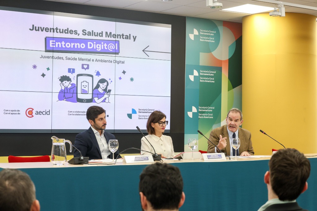 SEGIB y OIJ presentan el primer estudio regional sobre salud mental juvenil en entornos digitales